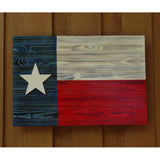 Texas State Wooden Flag