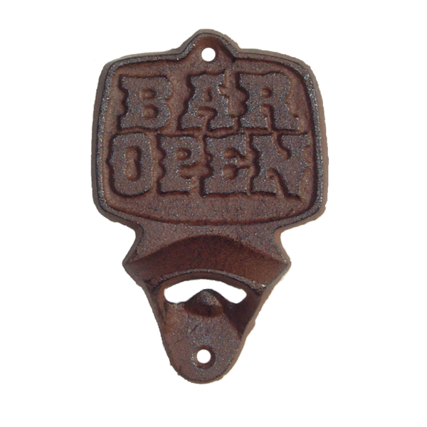 Cast Iron Bar Open Bottle Opener