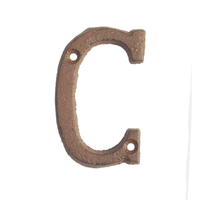 Cast Iron Letter C