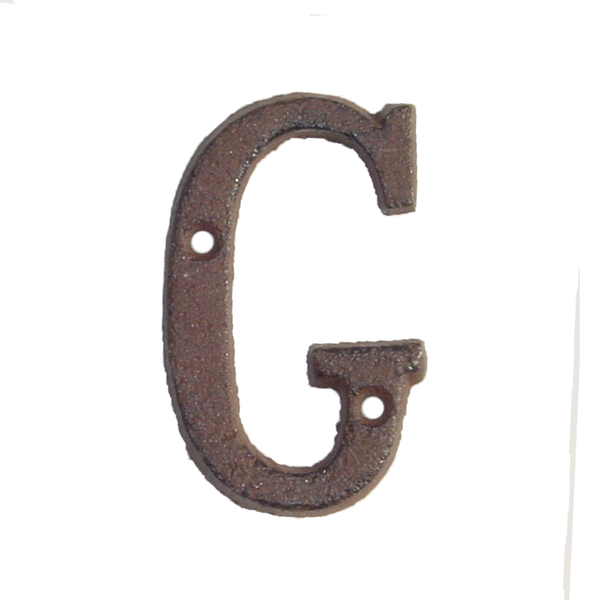 Cast Iron Letter G