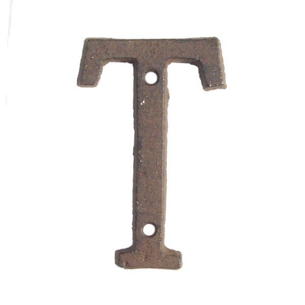 Cast Iron Letter T