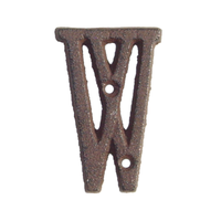 Cast Iron Letter W